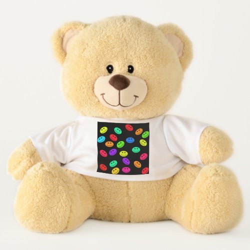 Rainbow Smile Face Bear