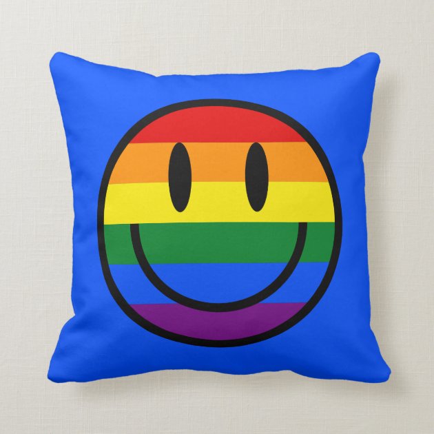 smiley face pillow