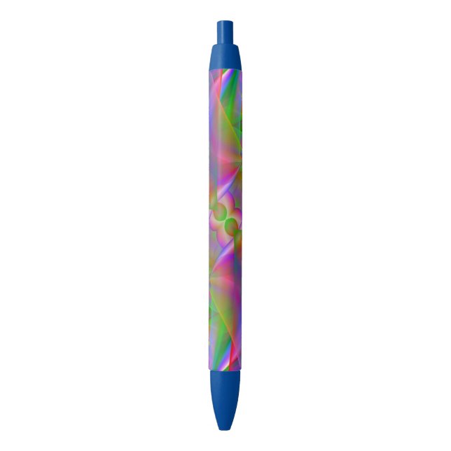 Rainbow Smoke Abstract Pen (Front Vertical)