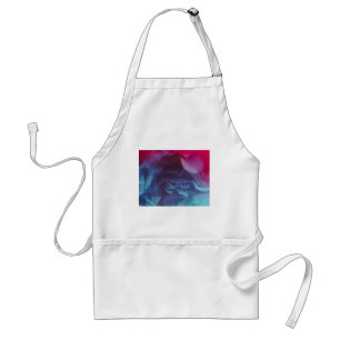 rainbow smoke adult apron