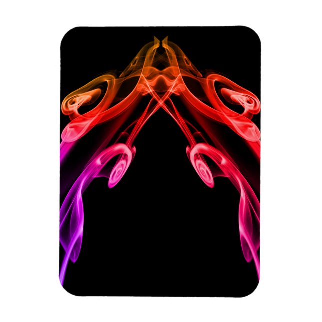 Rainbow smoke magnet (Vertical)