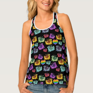 Rainbow Snails  Tank Top