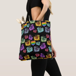 Rainbow Snails Tote Bag