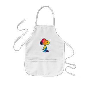 Rainbow Snoopy Kids' Apron