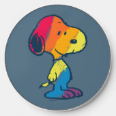 Rainbow Snoopy Wireless Charger (Front)