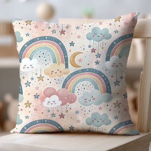 Rainbow Snuggle Pillow Baby Shower Gift for Her