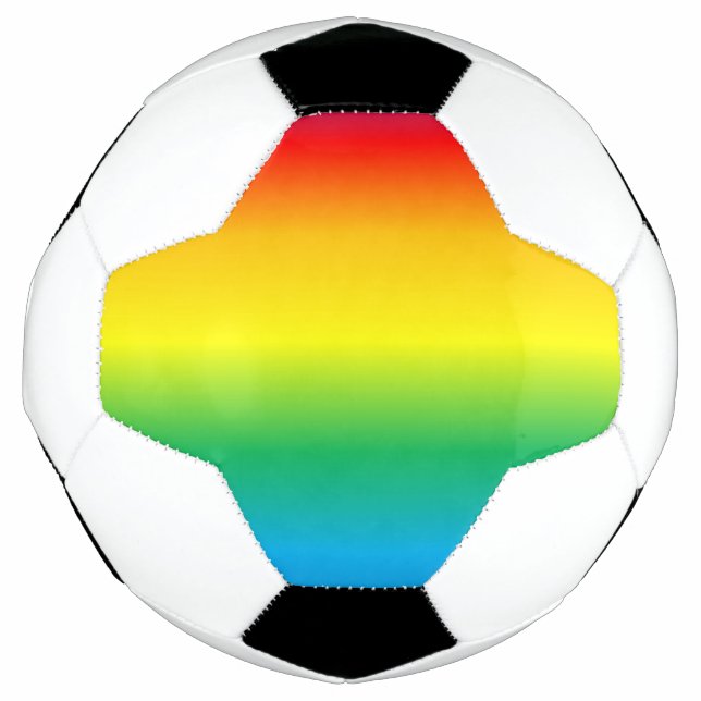 rainbow soccer ball (Front)