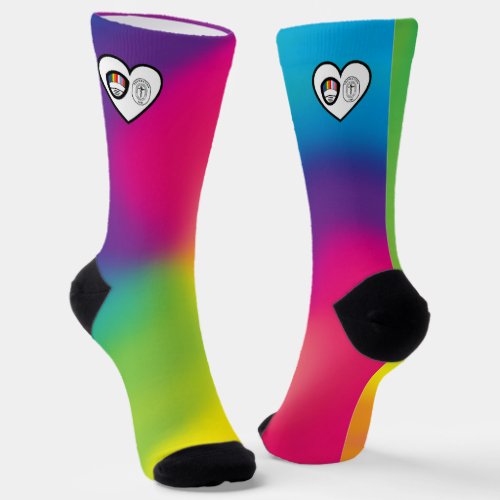 Rainbow Socks  AOSA  AWS