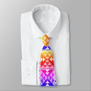 Rainbow Southwest Sacred Mountains Tie