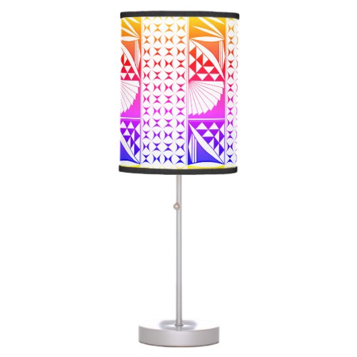 Rainbow Southwest Sunrise Table Lamp