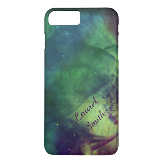 Rainbow Space Flower iPhone 7+ Case *Personalize*