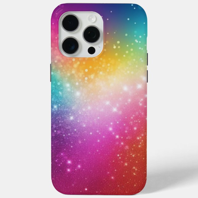Rainbow Sparkle Case-Mate iPhone Case (Back)