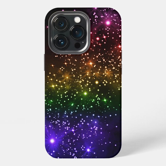 Rainbow Sparkle   Iphone Case (Back)