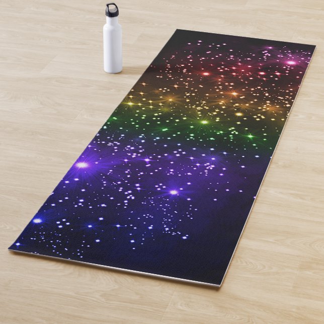 Rainbow Sparkle Yoga Mat (In Situ)