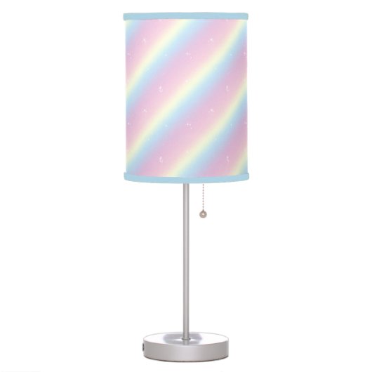 Rainbow Sparkles Lamp (Left)
