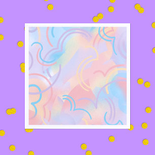 Rainbow Sparkles Napkins