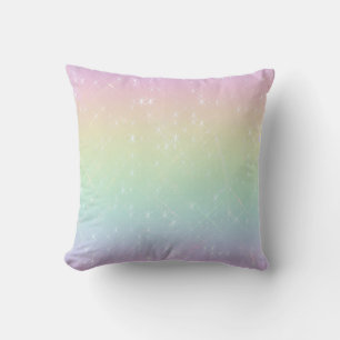 Rainbow Sparkles Pillow