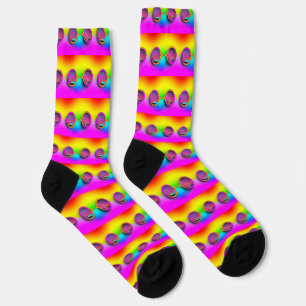Rainbow Spectacles Mens Crew Socks