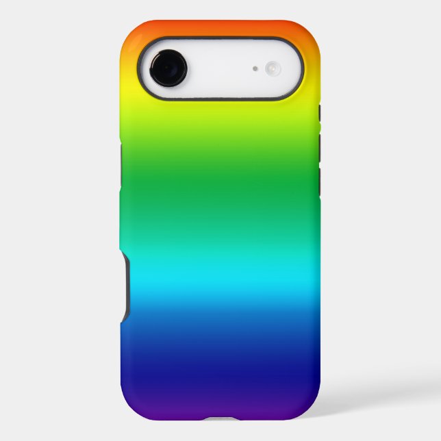 Rainbow Spectrum Colors Case-Mate iPhone Case (Back)