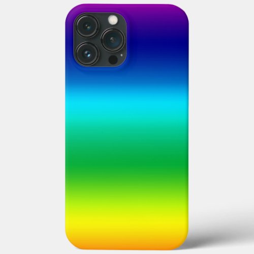 Rainbow Spectrum Colors ROYGBIV iPhone 13 Pro Max Case