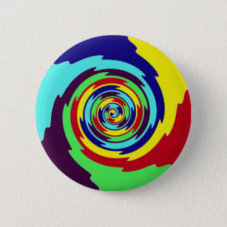 Rainbow Spiral Button