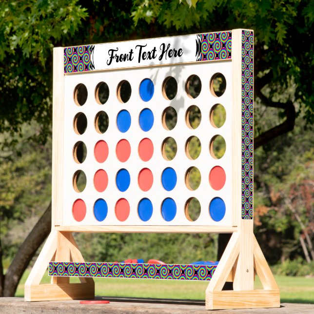 Rainbow Spiral by Kenneth Yoncich Fast Four (Lawn)