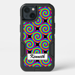 Rainbow Spiral by Kenneth Yoncich iPhone 13 Case