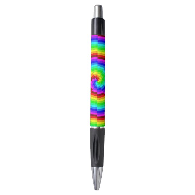 Rainbow Spiral by Kenneth Yoncich Pen (Front Vertical)
