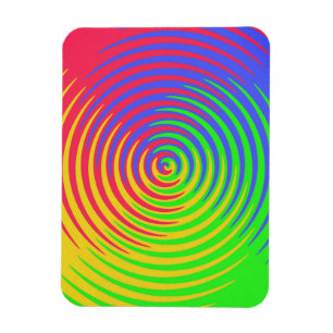 Rainbow Spiral Flexible Magnet