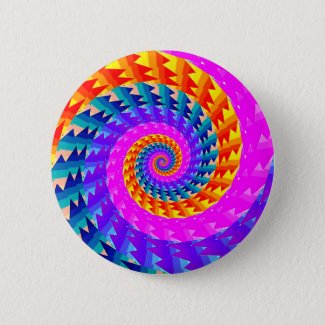 Rainbow Spiral - Logarithmic  Button