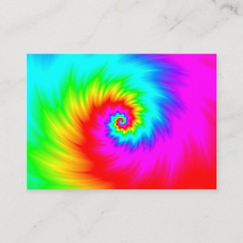 Rainbow Spiral _ MIGHTY Business Card