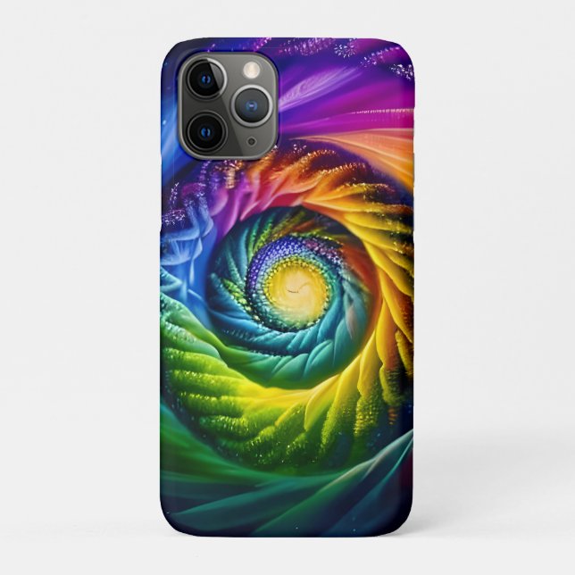 Rainbow Spiral Out Case-Mate iPhone Case (Back)
