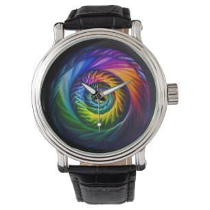 Rainbow Spiral Out Watch