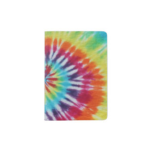 Rainbow Spiral Passport Holder