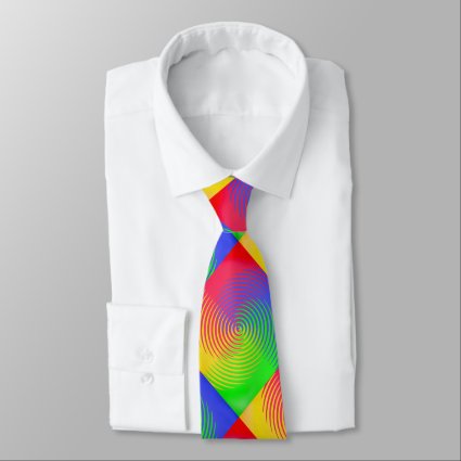 Rainbow Spiral Tie