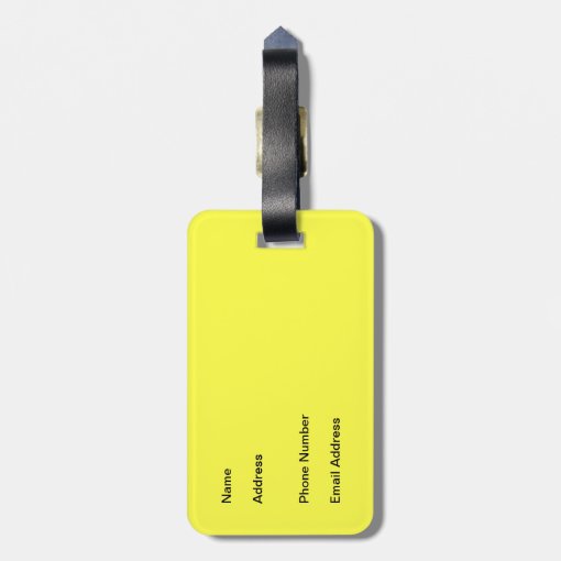 Rainbow Spiral Tie Dye Luggage Tag Zazzle