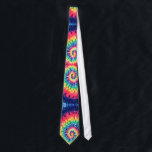 Rainbow Spiral - Tie-Dye Tie<br><div class="desc">A Tie-Dye Tie is the perfect necktie for when you need to dress professionally but want to 'Show Your True Colors". A Deadhead favorite!</div>