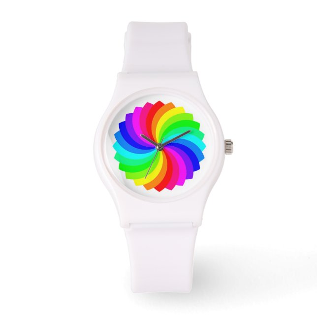 RAINBOW SPIRAL WATCH (Front)
