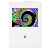 Rainbow spirals cards (Back)