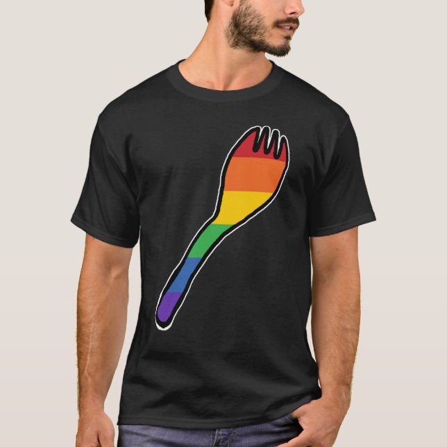 RAINBOW SPORK! T-Shirt (Front)
