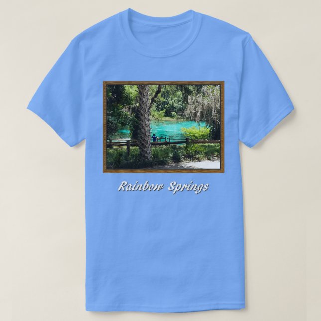 Rainbow Springs State Park T-Shirt (Design Front)