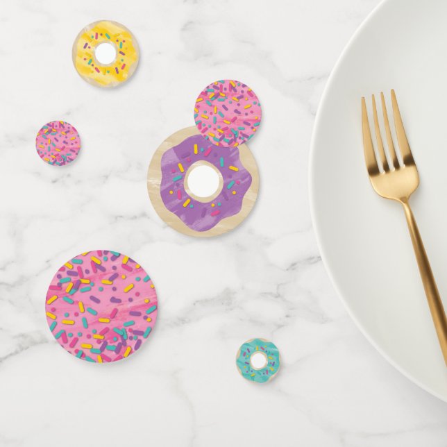 Rainbow Sprinkle Donut Shop Confetti (Group)