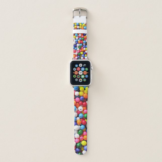 Rainbow sprinkles apple watch band (Front)