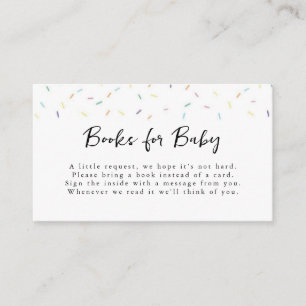 Rainbow Sprinkles Baby Sprinkle Invitation