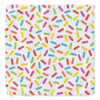 Rainbow Sprinkles Bandana