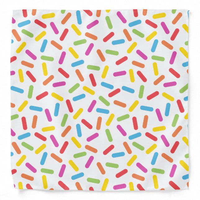 Rainbow Sprinkles Bandana (Front)