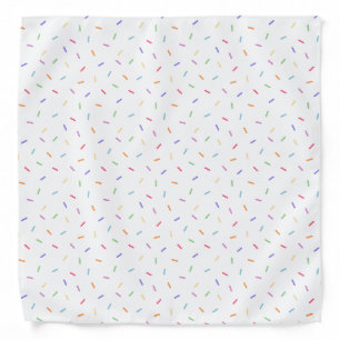 Rainbow Sprinkles Bandana