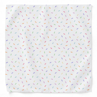Rainbow Sprinkles Bandana