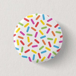 Rainbow Sprinkles Button