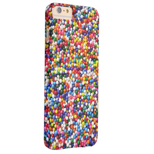 Rainbow sprinkles barely there iPhone 6 plus case